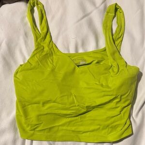 Aerie Lime Green Camisole Top